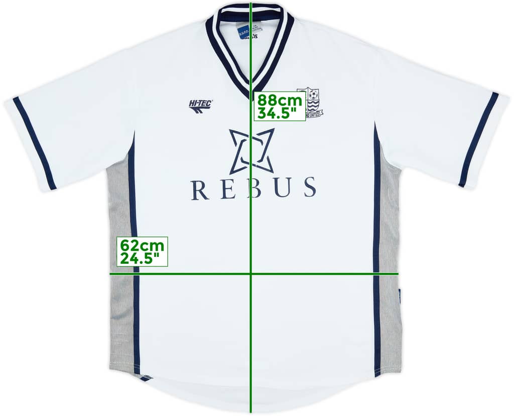 2001-02 Southend Away Shirt - 7/10 - (XXL)