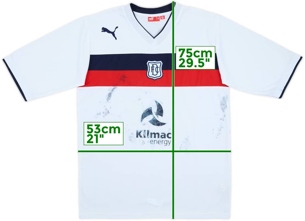 2012-13 Dundee FC Away Shirt - 4/10 - (L)