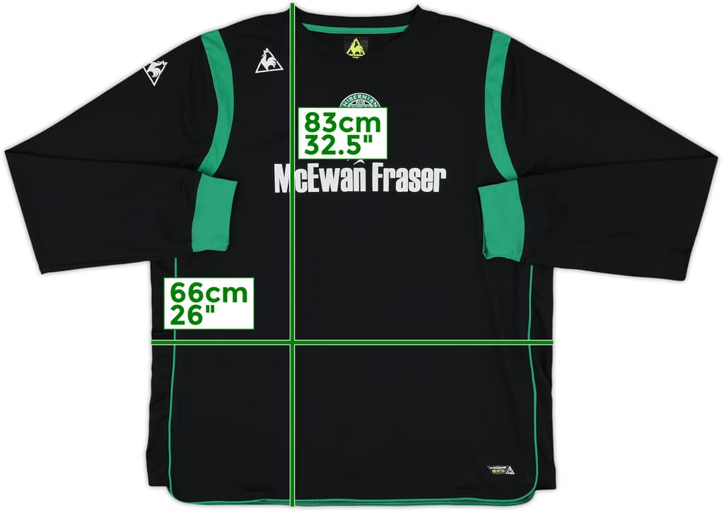 2008-09 Hibernian GK Shirt - 8/10 - (XXL)