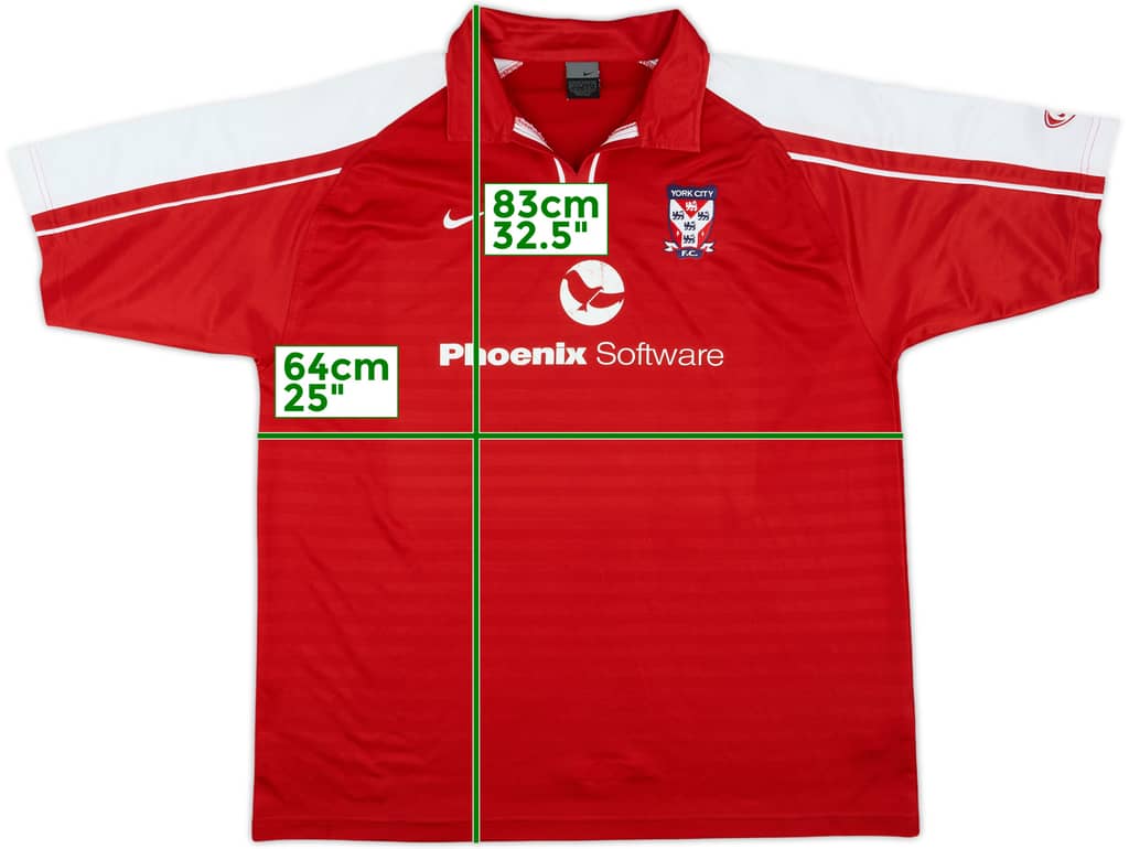 2004-05 York City Home Shirt - 6/10 - (XXL)