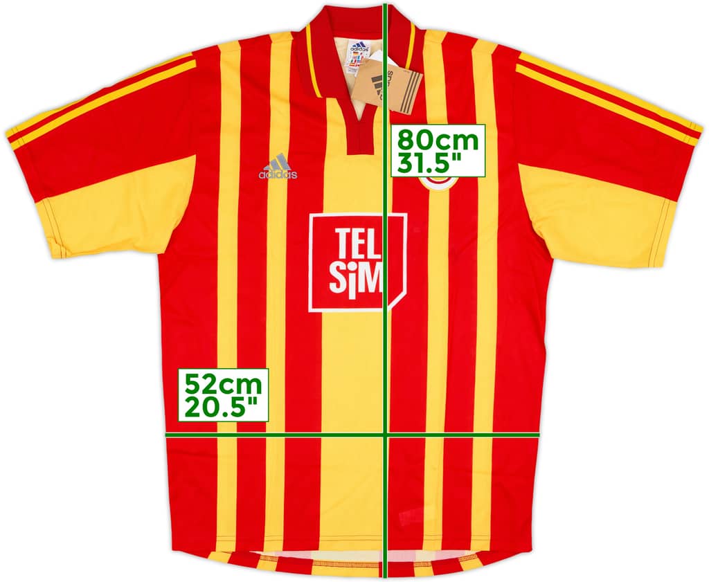 2000-01 Galatasaray Home Shirt (S)