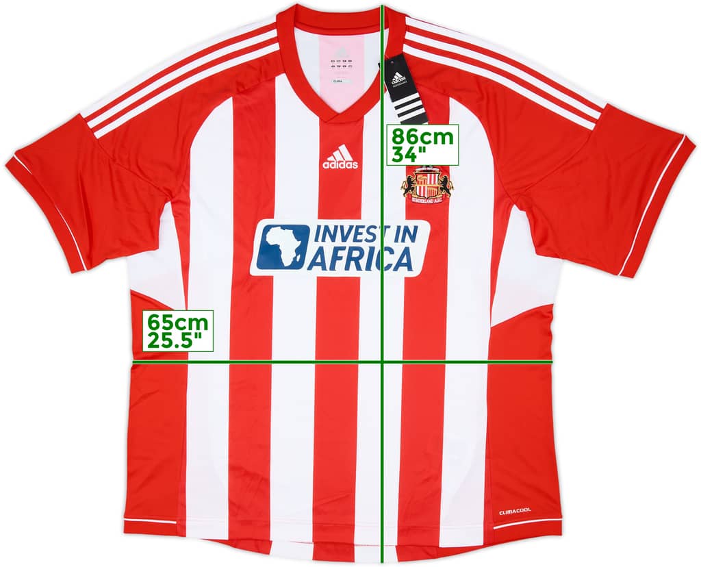2012-13 Sunderland Home Shirt (XXL)