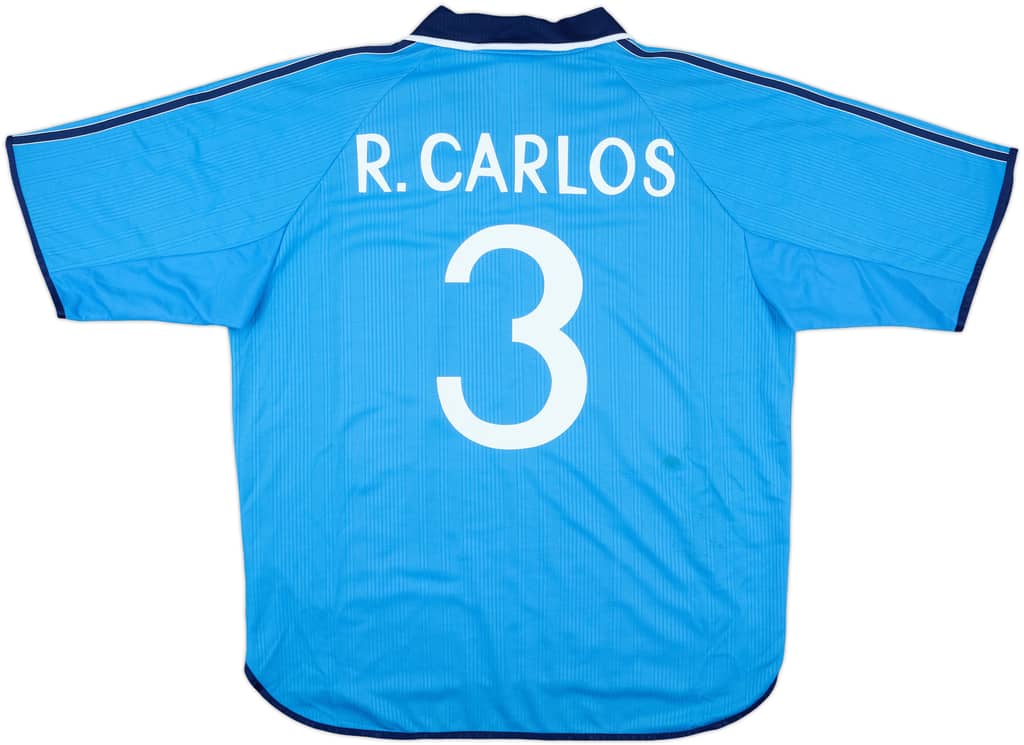 1999-00 Real Madrid Third Shirt R.Carlos #3 (XL)