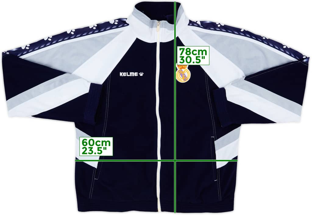 1996-97 Real Madrid Kelme Track Jacket - 8/10 - (L)