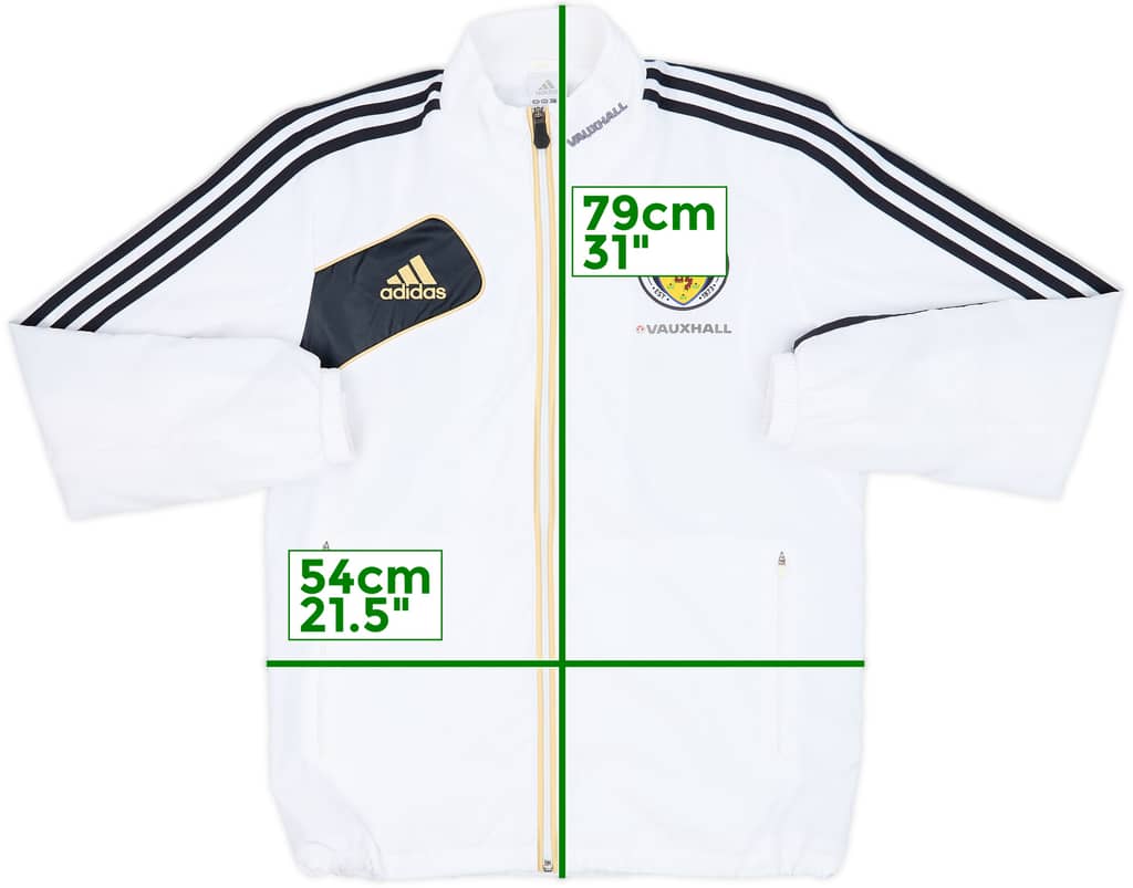 2012-13 Scotland adidas Track Jacket - 10/10 - (M)