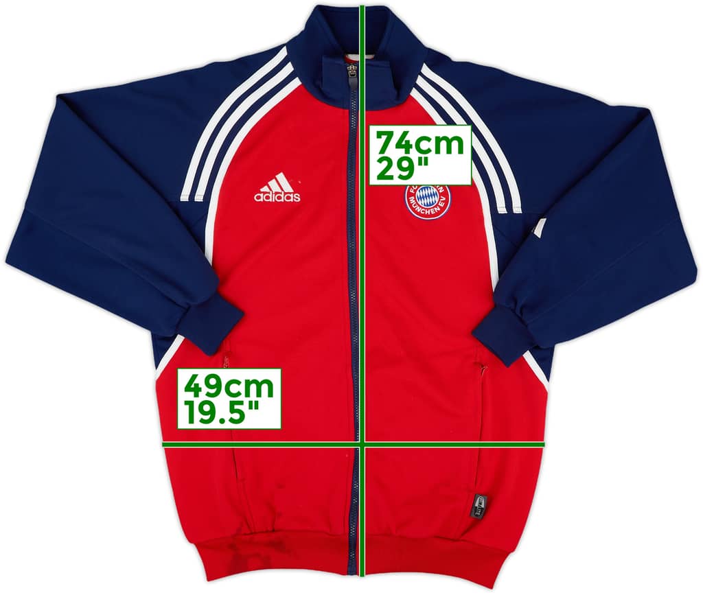 2000-01 Bayern Munich adidas Track Jacket - 8/10 - (L.Boys)