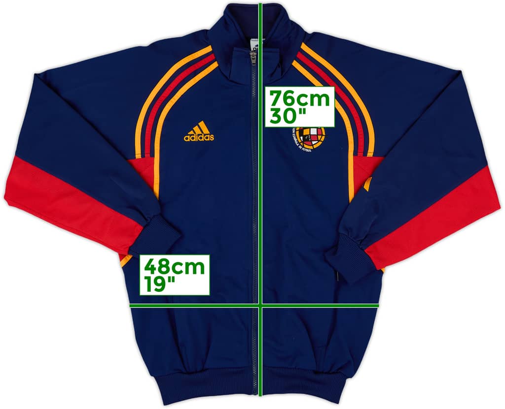 2000-02 Spain adidas Track Jacket - 8/10 - (S)