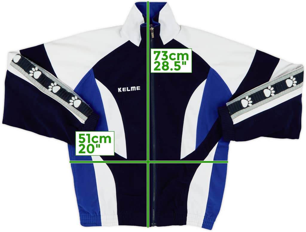 1996-97 Real Madrid Kelme Track Jacket - 9/10 - (XS)