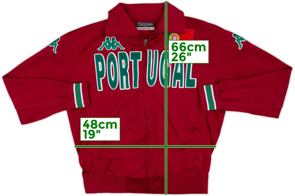 2008-09 Portugal Kappa Track Jacket - 8/10 - (L.Boys)