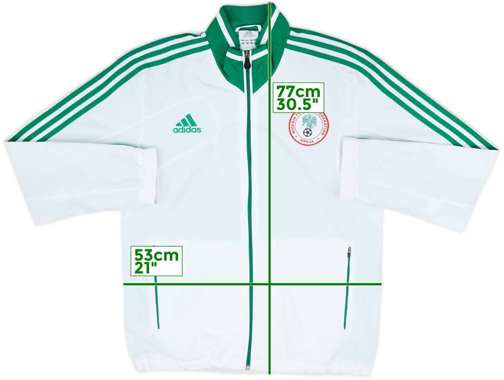 2011-12 Nigeria adidas Track Jacket - 10/10 - (M)