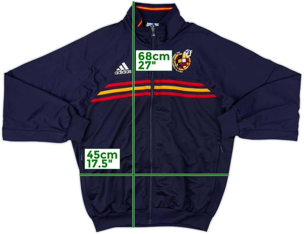 1998-00 Spain adidas Track Jacket - 8/10 - (M)
