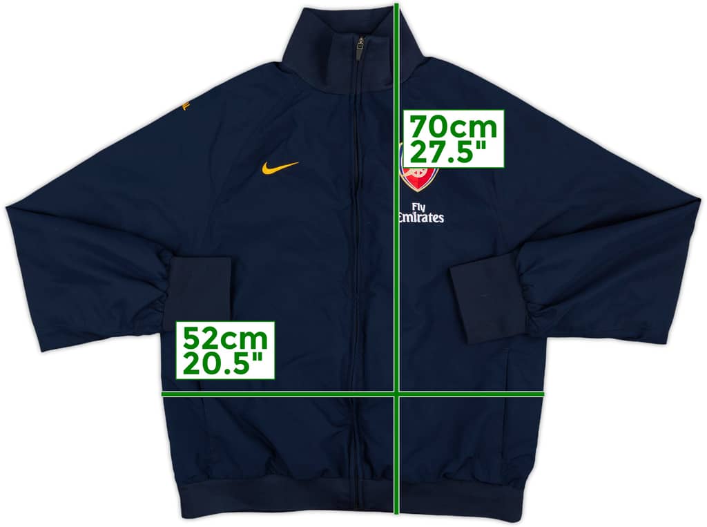 2006-07 Arsenal Nike Track Jacket - 9/10 - (M)