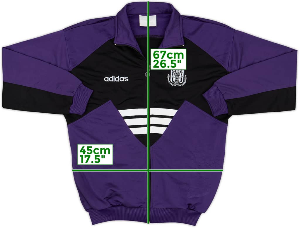 1994-95 Anderlecht adidas Track Jacket - 8/10 - (L.Boys)