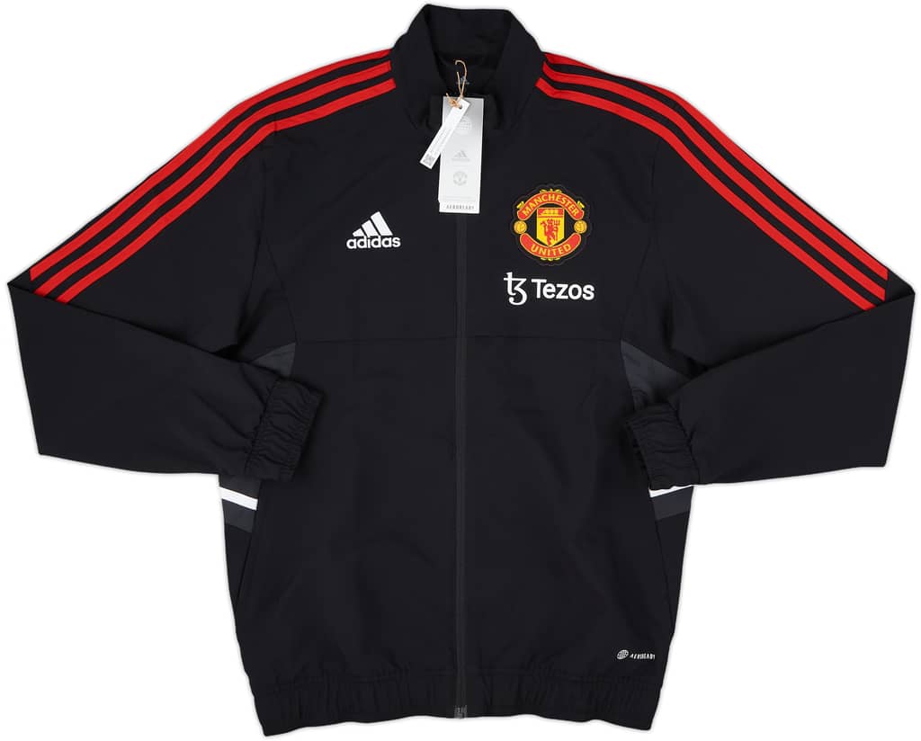 2022-23 Manchester United adidas Track Jacket (XS)