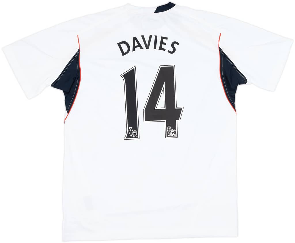 2007-08 Bolton Home Shirt Davies #14 (L)
