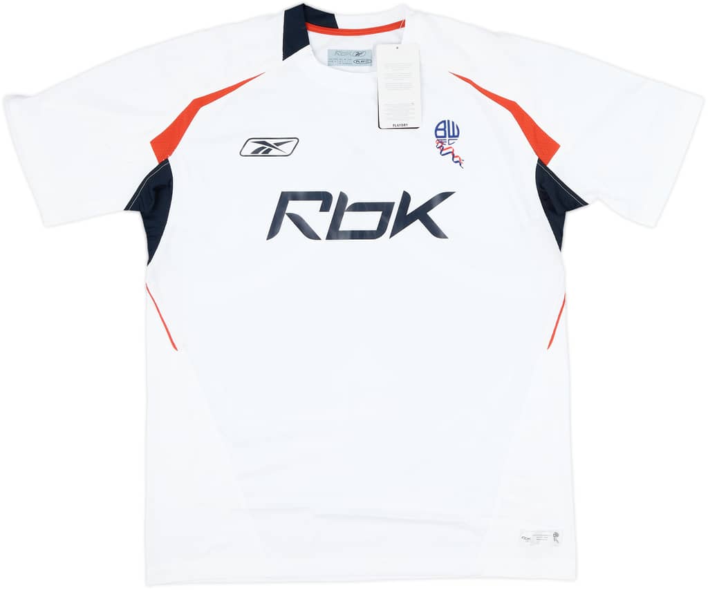 2007-08 Bolton Home Shirt Davies #14 (L)