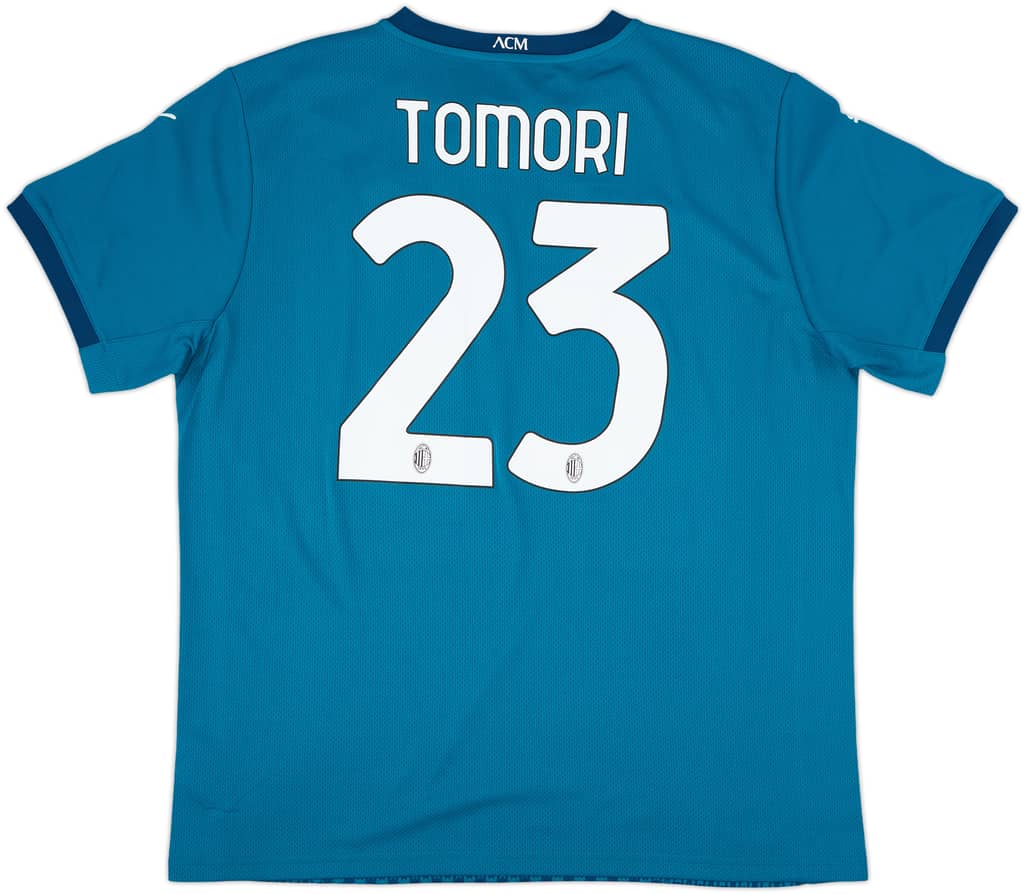 2020-21 AC Milan Third Shirt Tomori #23 (XL)