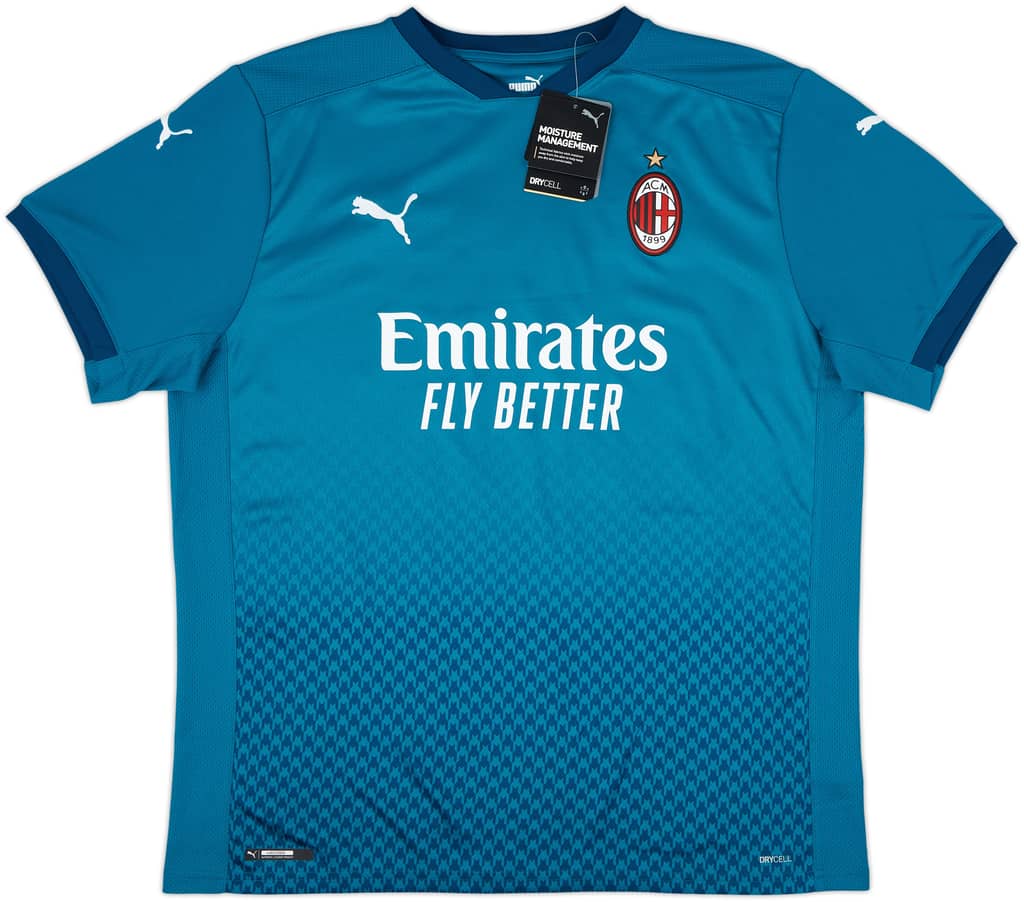 2020-21 AC Milan Third Shirt Tomori #23 (XL)