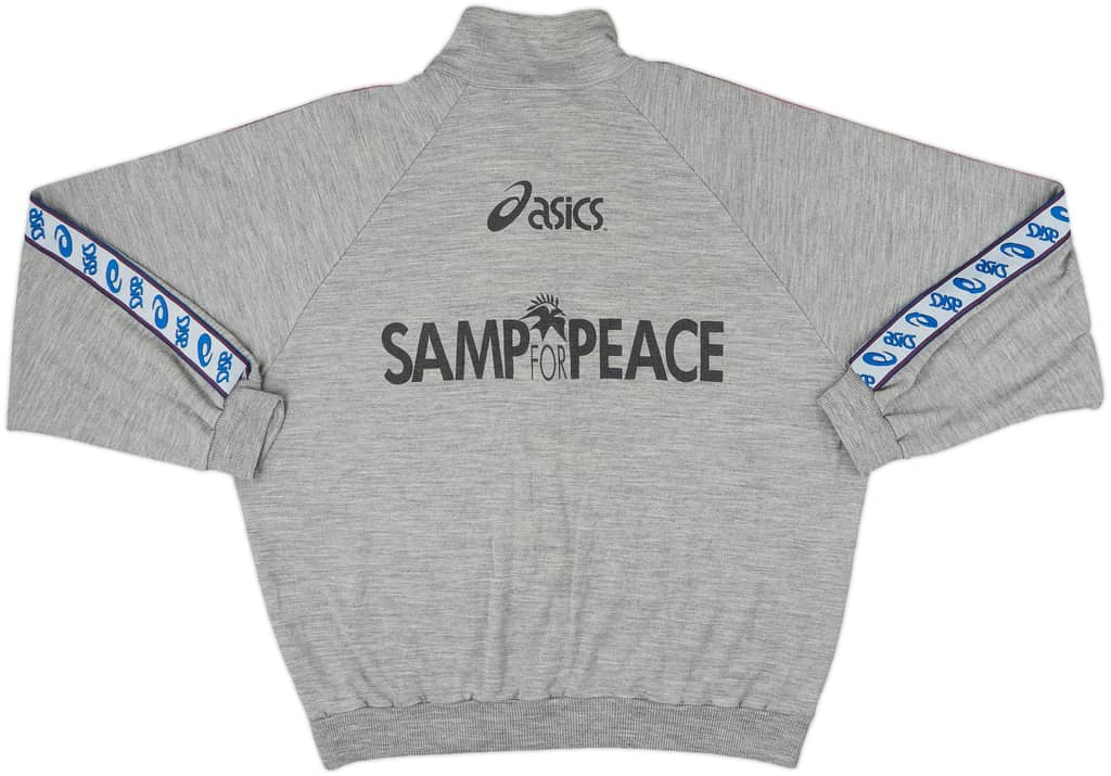 1992-94 Sampdoria Asics 1/4 Zip Track Jacket - 8/10 - (3XL)
