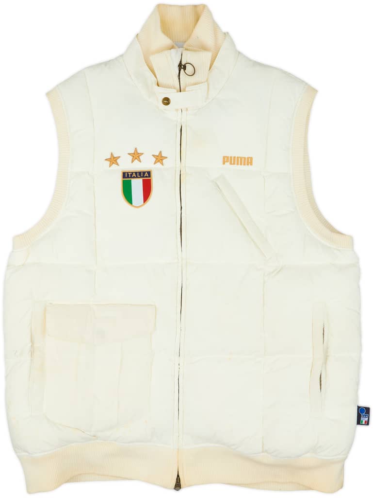 2003-04 Italy Puma Padded Gilet - 5/10 - (XXL)