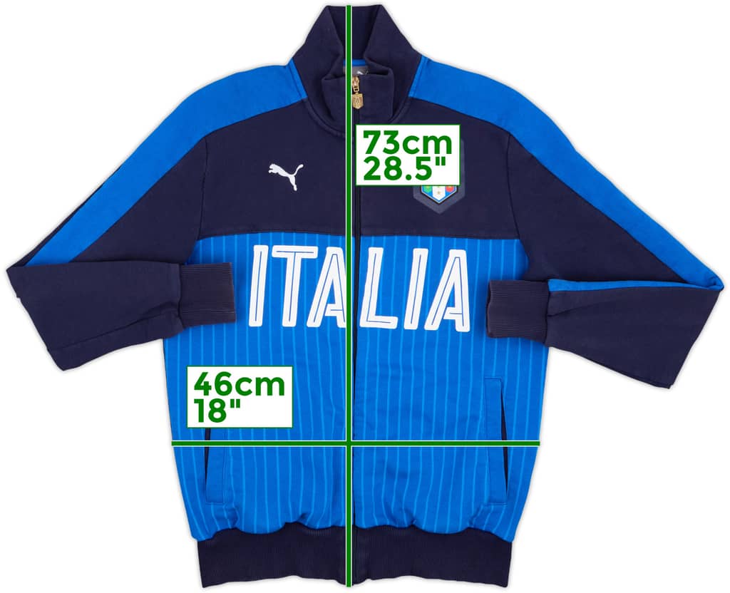 2014-15 Italy Puma Track Jacket - 9/10 - (S)