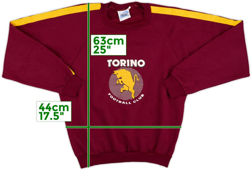 1990-91 Torino Le Felpe Dei Grande Sweat Top - 9/10 - (M)