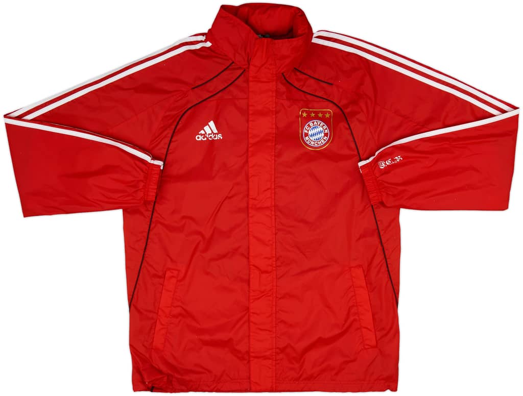 2010-11 Bayern Munich adidas Hooded Rain Jacket - 5/10 - (L)