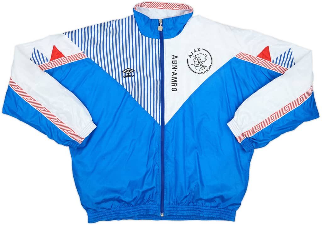 1989-91 Ajax Player Issue Umbro Track Jacket - 9/10 - (XXL)