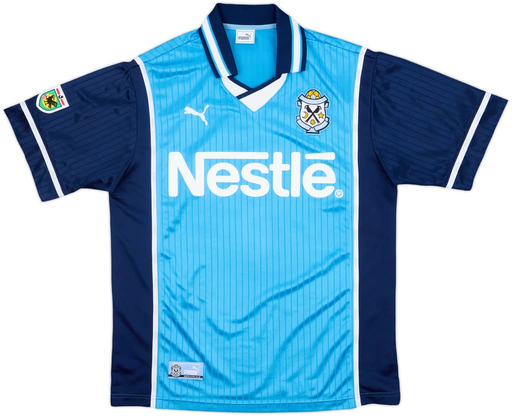 2000-01 Jubilo Iwata Home Shirt - 9/10 - (L)