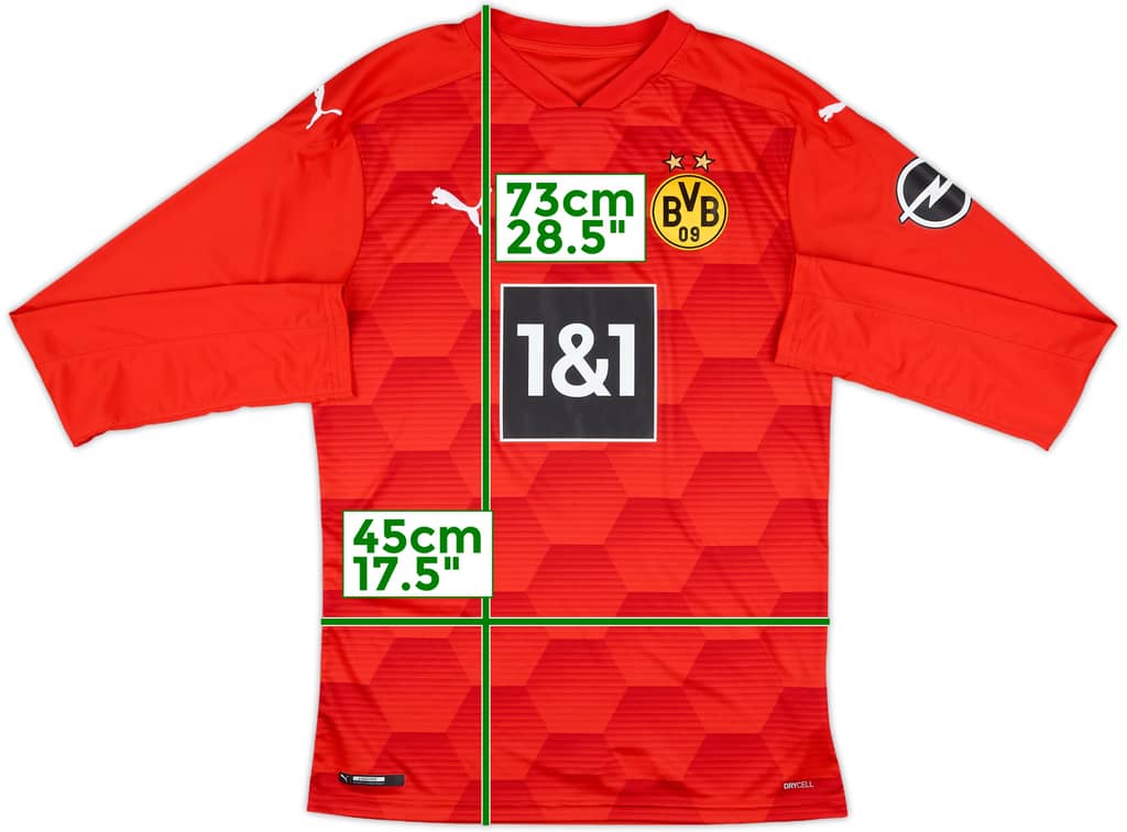 2020-21 Borussia Dortmund GK Shirt - 9/10 - (M)