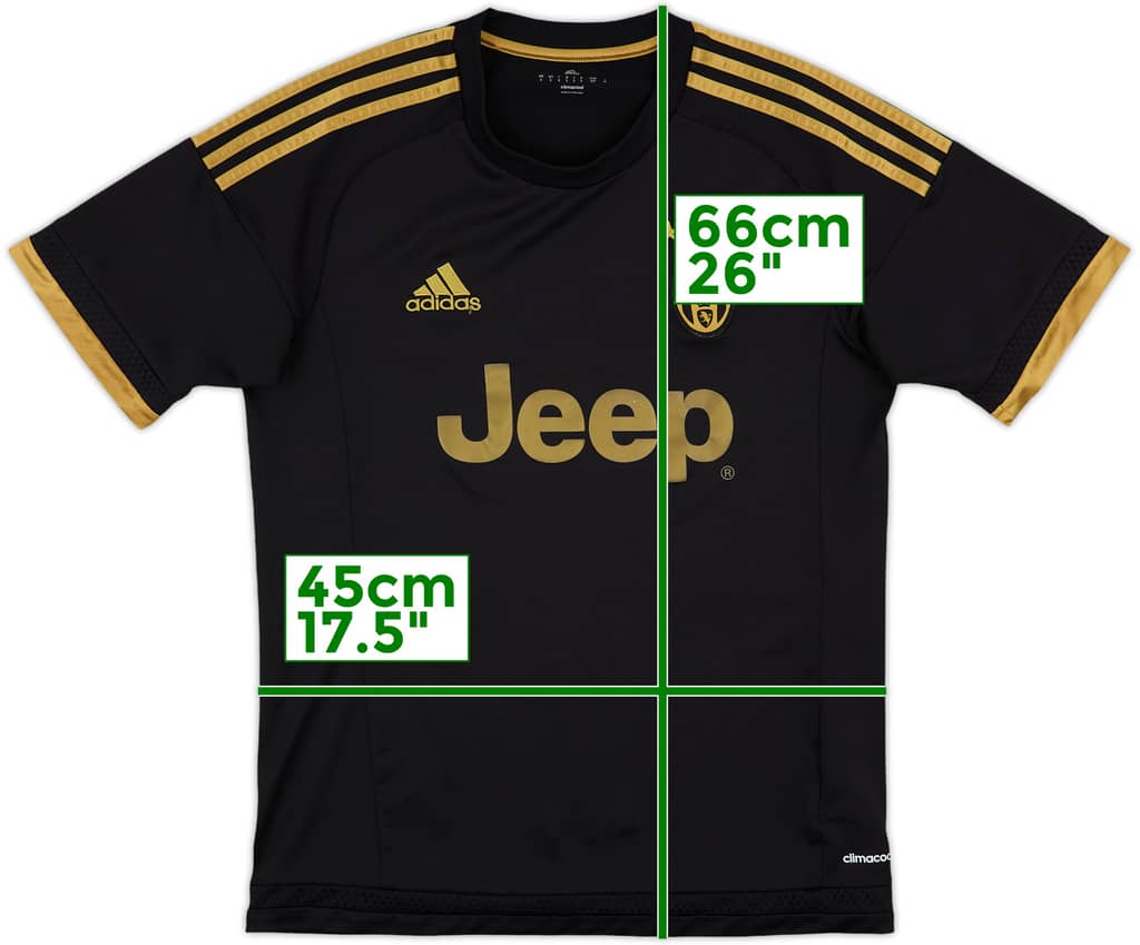 2015-16 Juventus Third Shirt - 8/10 - (S)