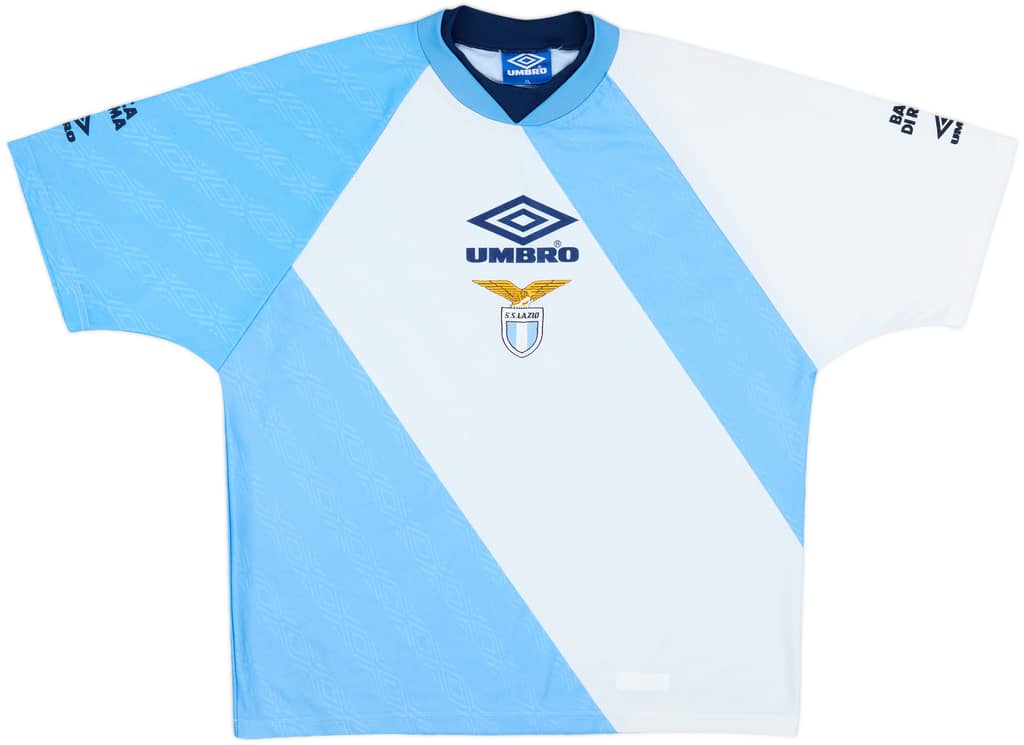1994-95 Lazio Umbro Training Shirt - 8/10 - (XL)
