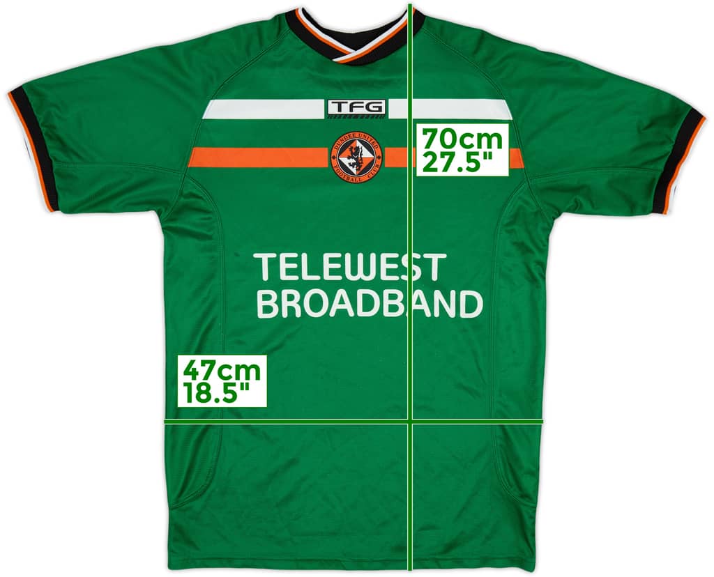 2002-03 Dundee United Away Shirt - 8/10 - (S)