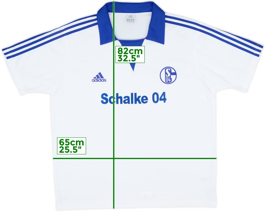 2006-07 Schalke adidas Training Shirt - 7/10 - (XXL)