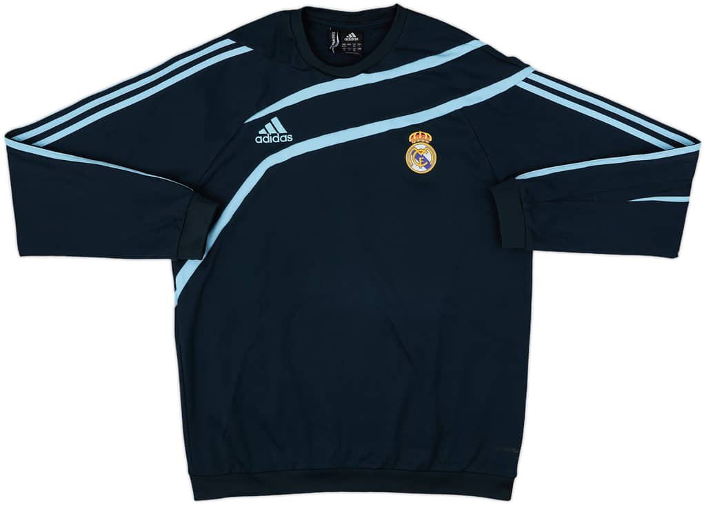 2009-10 Real Madrid adidas Sweat Top - 10/10 - (L)
