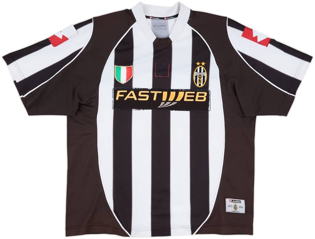 2002-03 Juventus Home Shirt - 4/10 - (XL)