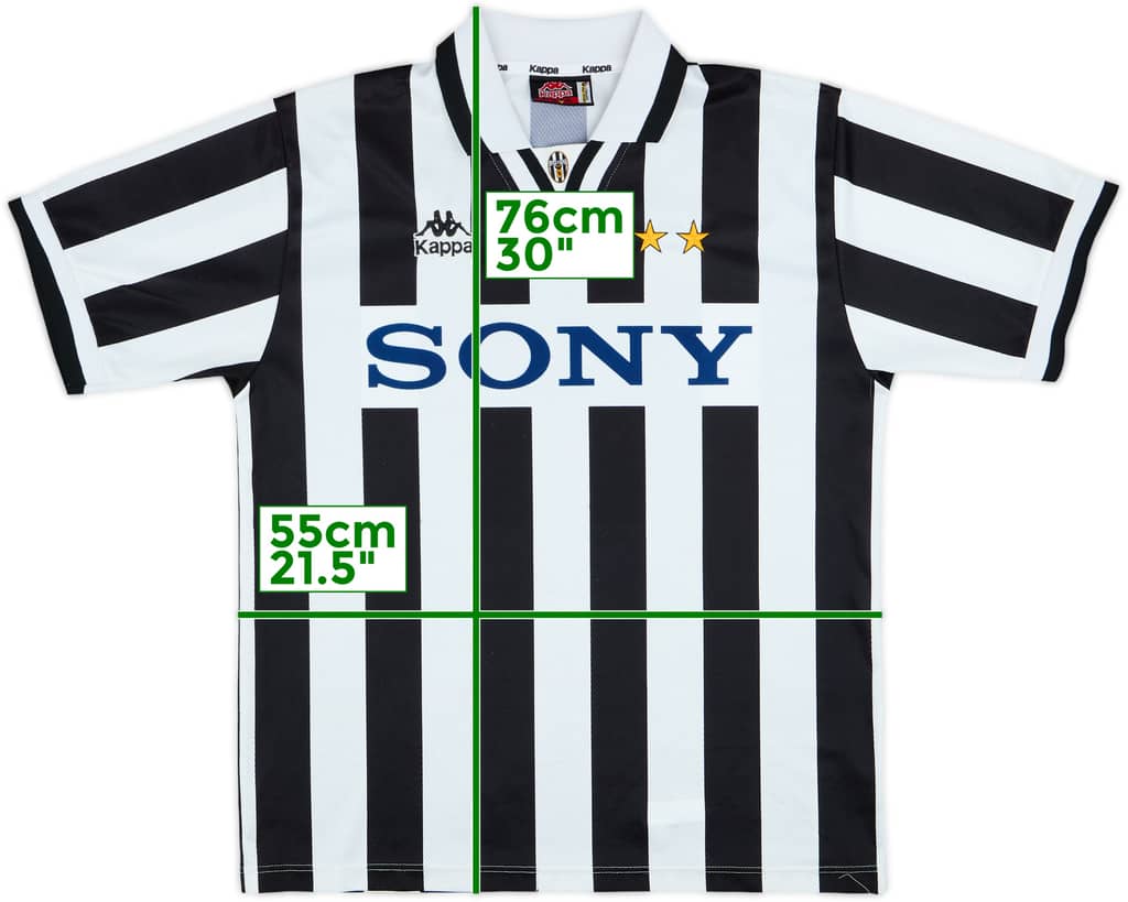 1995-97 Juventus Home Shirt - 7/10 - (L)