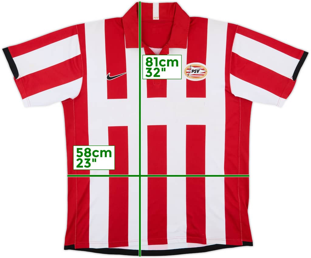 2006-08 PSV Home Shirt - 4/10 - (L)