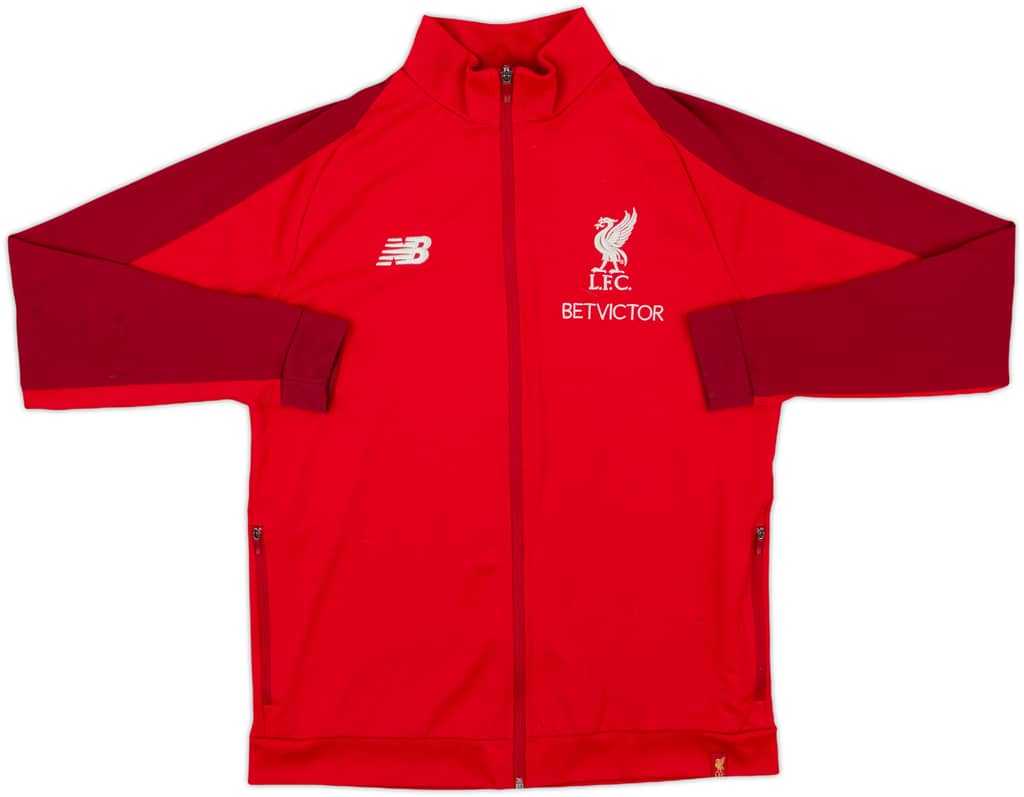 2018-19 Liverpool New Balance Track Jacket - 8/10 - (L)