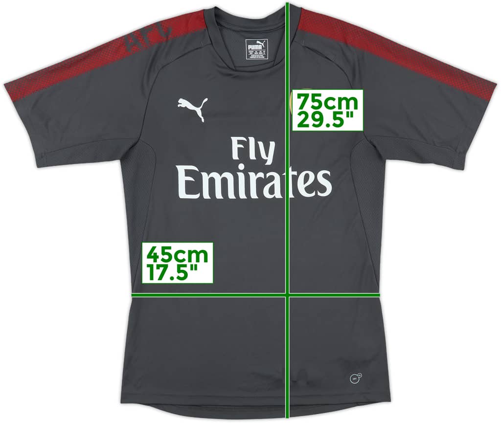 2017-18 Arsenal Puma Training Shirt - 8/10 - (M)