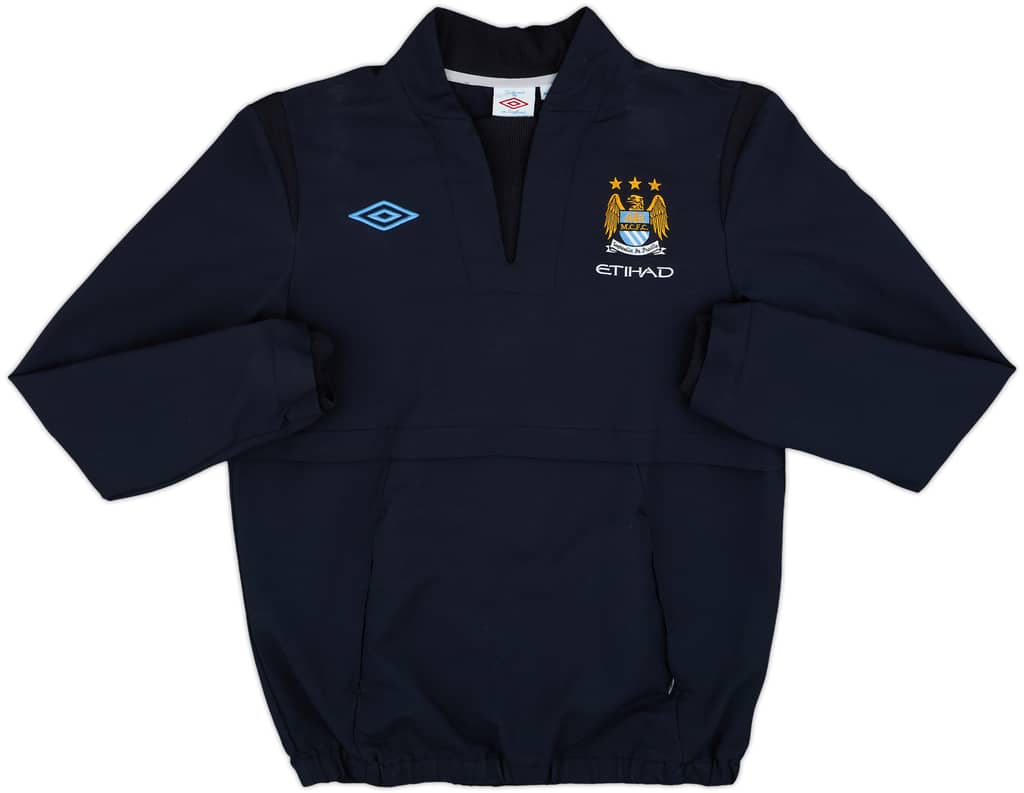 2010-11 Manchester City Umbro Drill Top - 7/10 - (M)