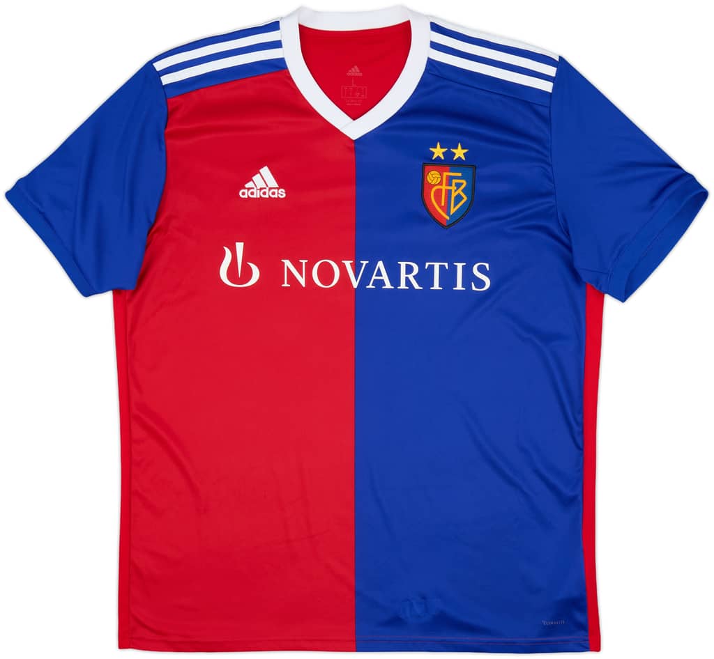 2018-19 FC Basel Home Shirt - 10/10 - (L)