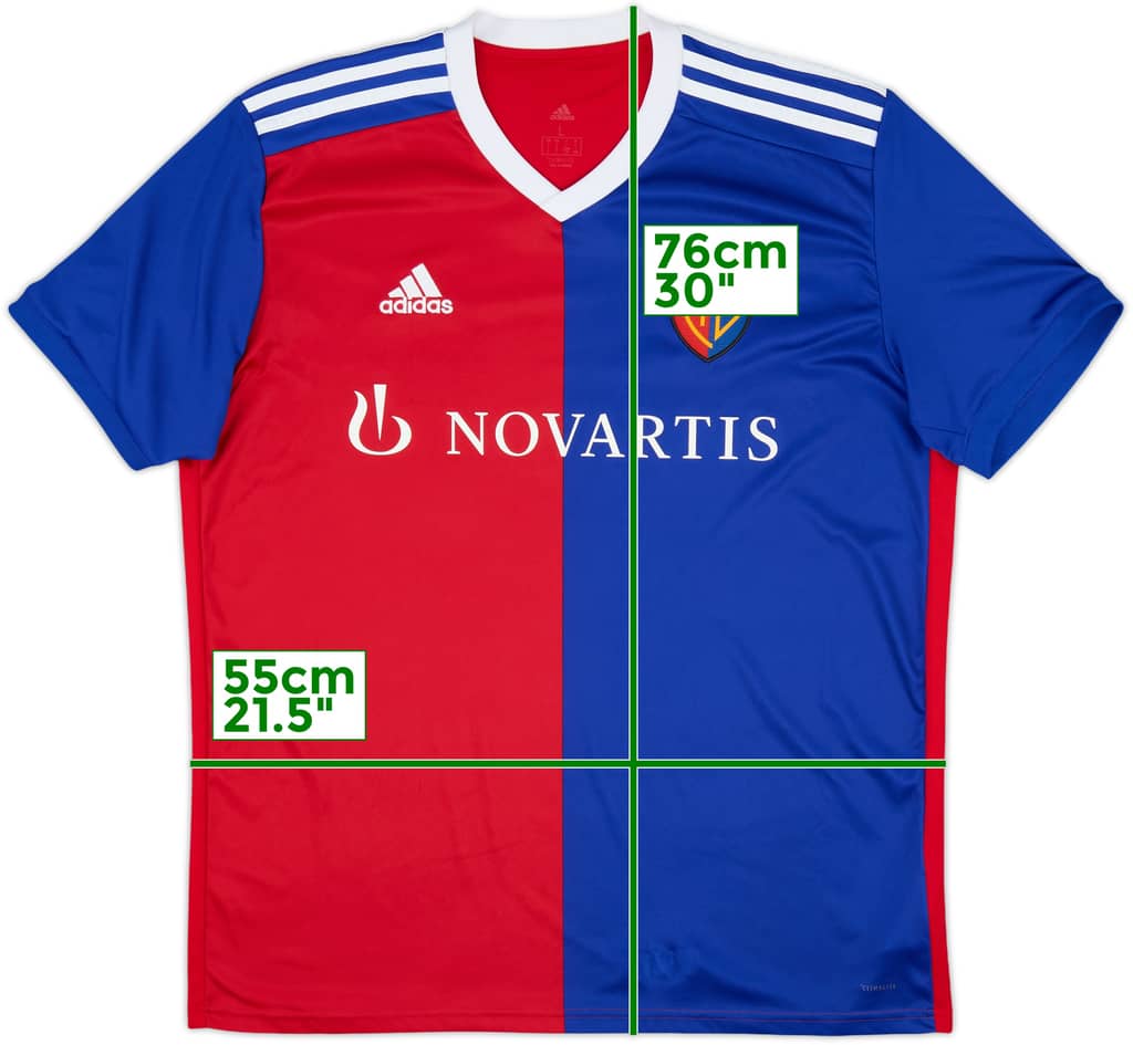 2018-19 FC Basel Home Shirt - 10/10 - (L)
