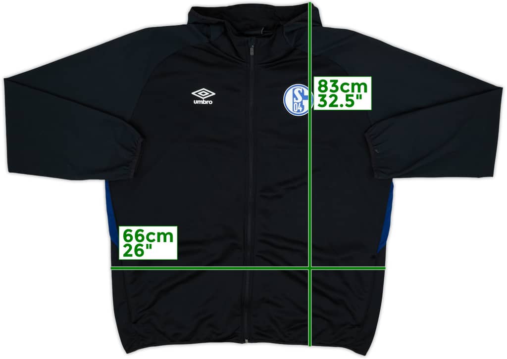 2019-20 Schalke Umbro Track Jacket - 8/10 - (3XL)