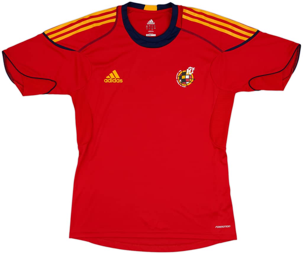 2010-11 Spain adidas Formotion Training Shirt - 10/10 - (L)
