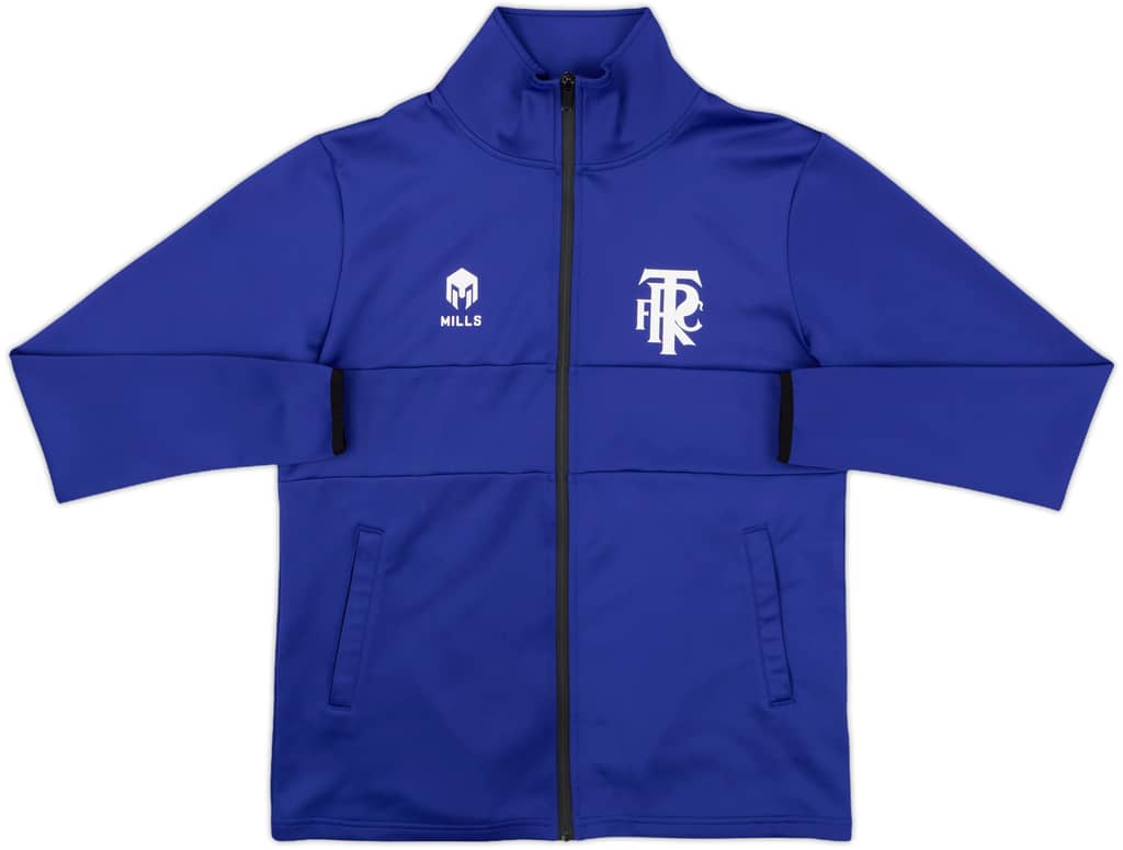 2023-24 Tranmere Rovers Mills Track Jacket - 7/10 - (S)
