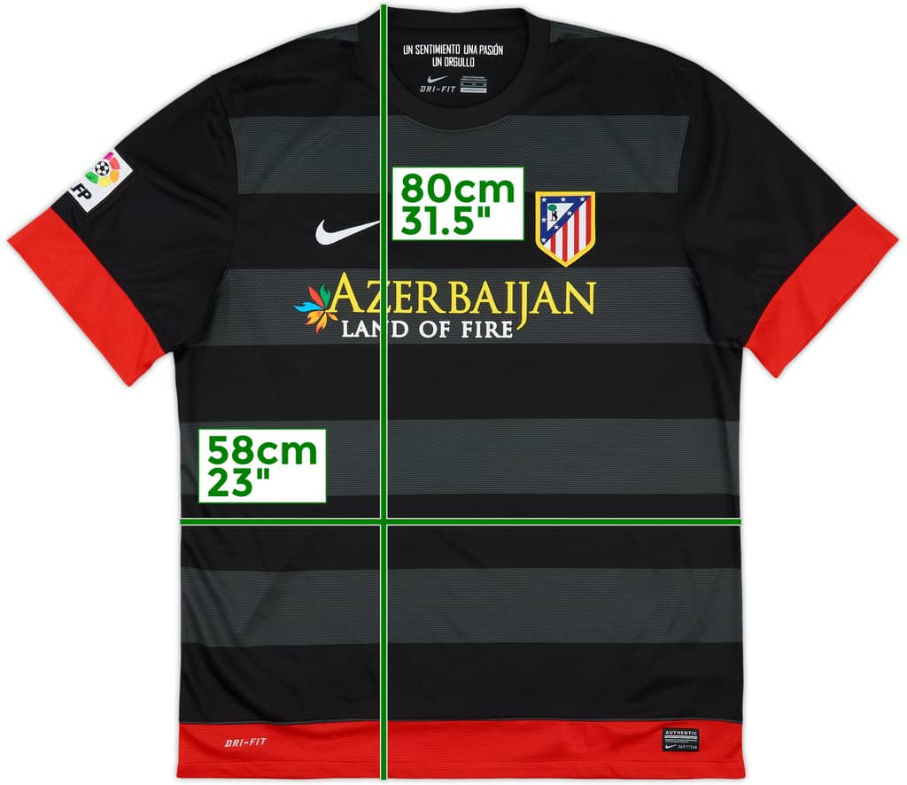 2012-13 Atletico Madrid Away Shirt - 9/10 - (XL)