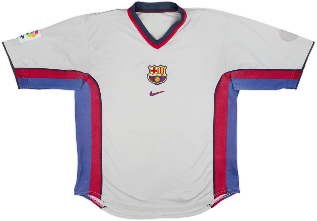 1998-01 Barcelona Away Shirt - 5/10 - (XL)