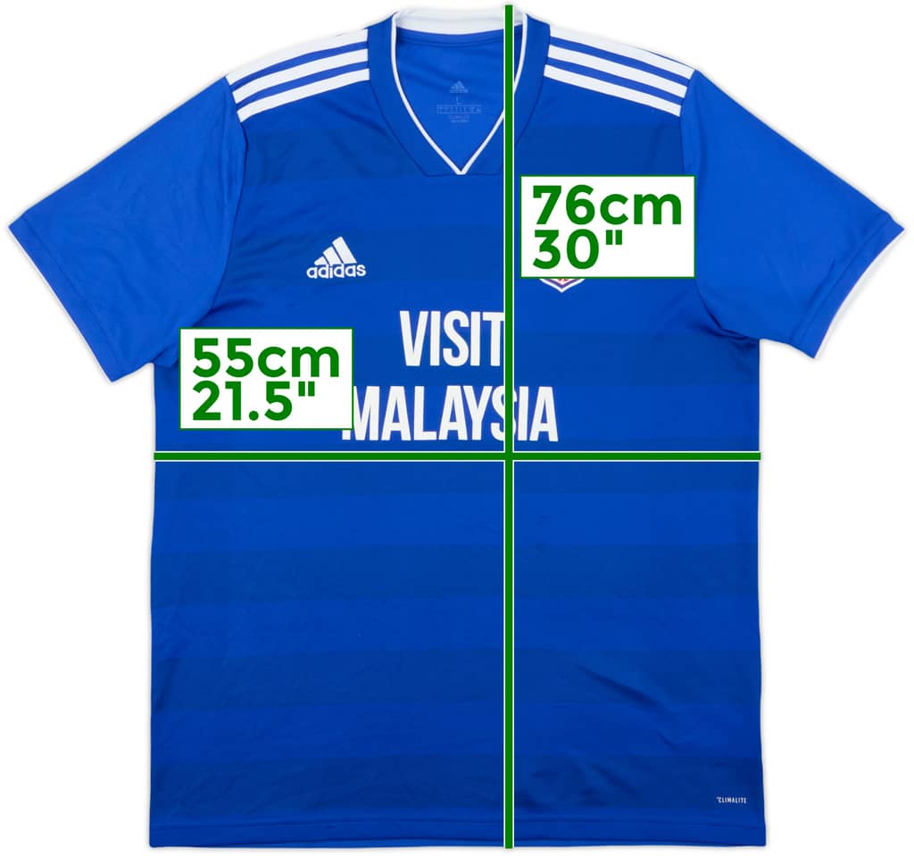 2018-19 Cardiff Home Shirt - 7/10 - (L)