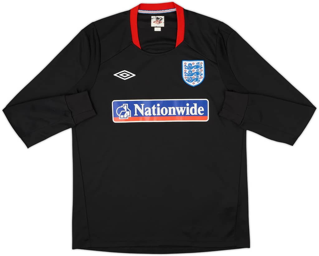 2010-11 England Umbro Training L/S Shirt - 7/10 - (M)